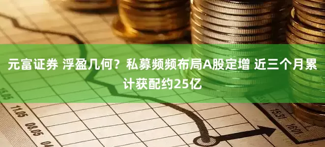 元富证券 浮盈几何？私募频频布局A股定增 近三个月累计获配约25亿